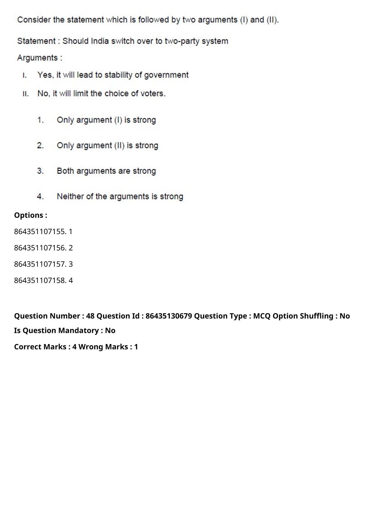  CUET PG 2021 PGQP40 Question Paper - Page 32