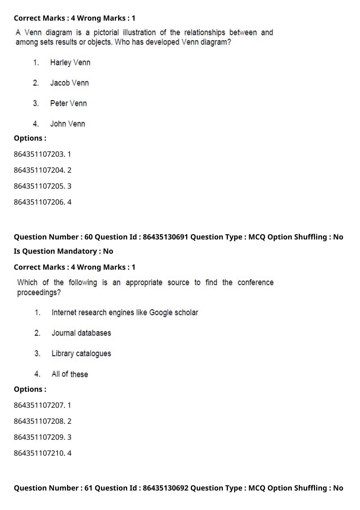  CUET PG 2021 PGQP40 Question Paper - Page 39