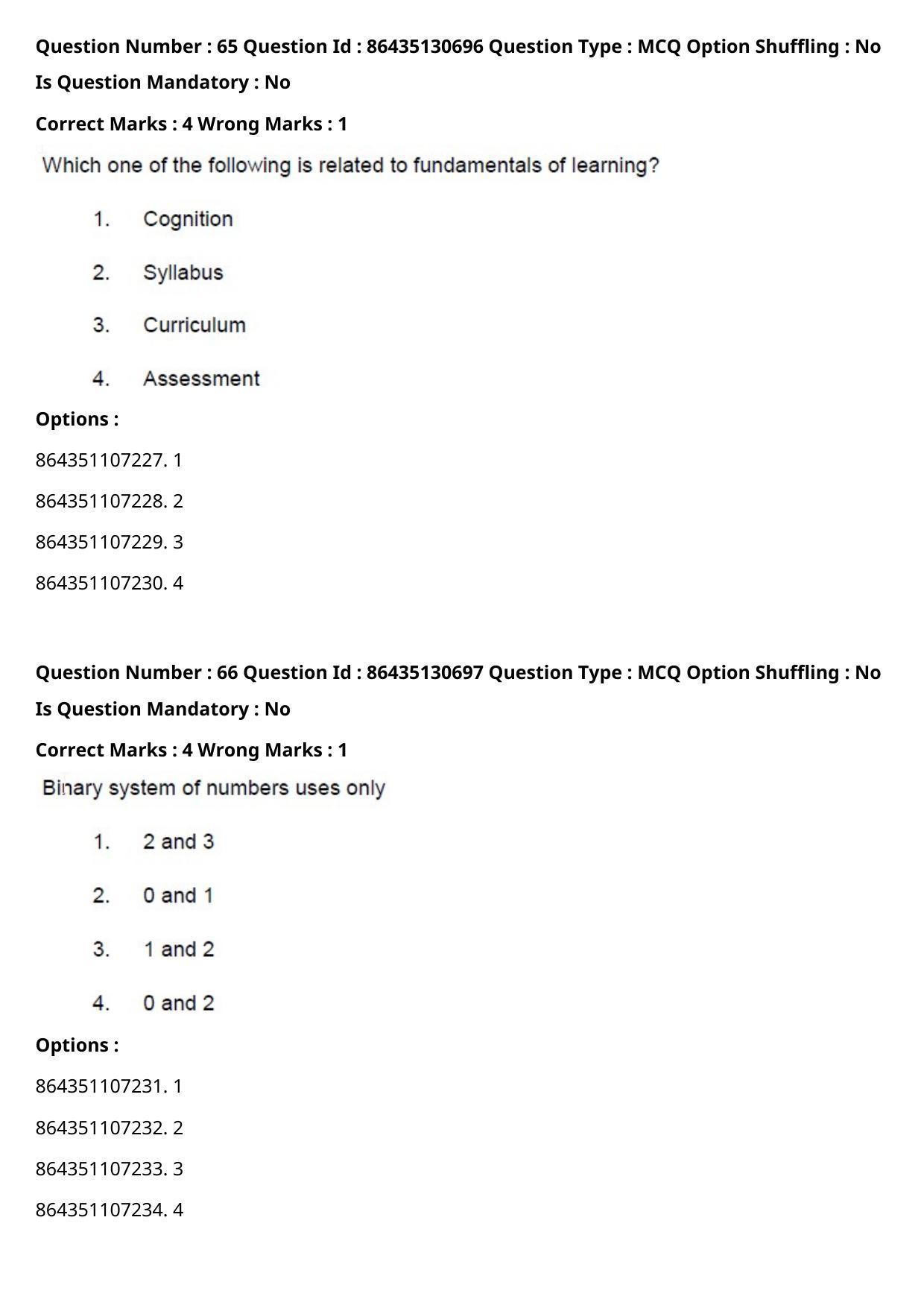  CUET PG 2021 PGQP40 Question Paper - Page 42