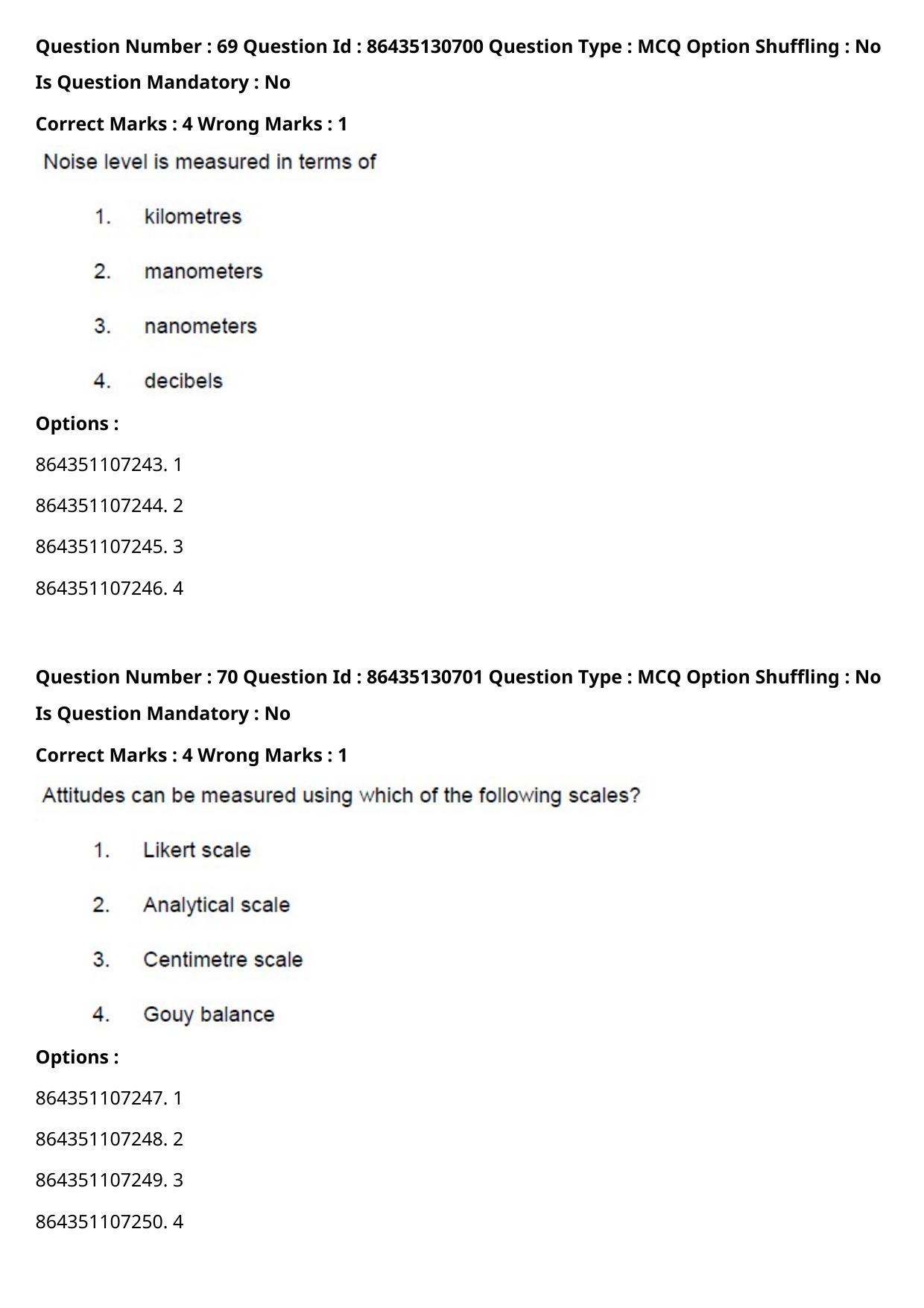  CUET PG 2021 PGQP40 Question Paper - Page 44