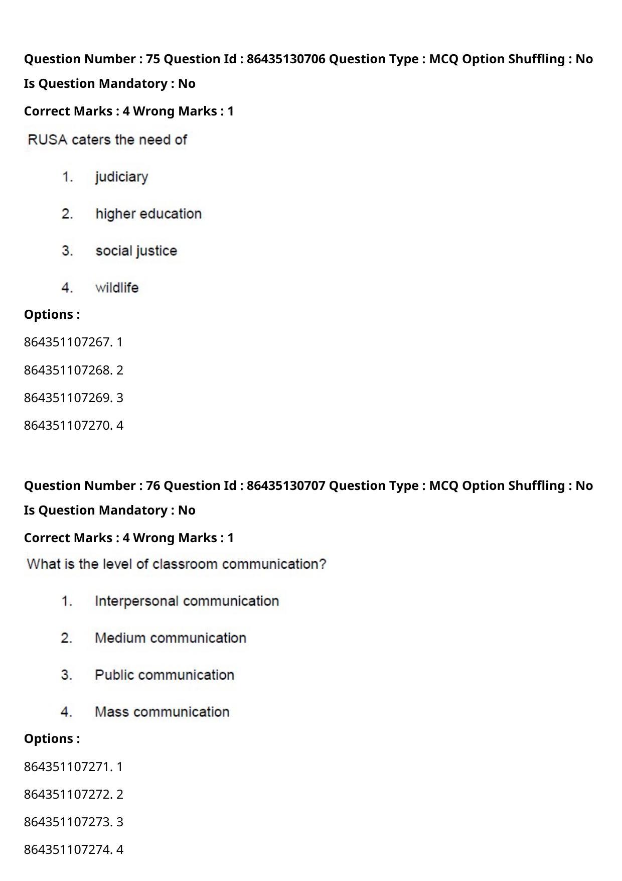  CUET PG 2021 PGQP40 Question Paper - Page 47