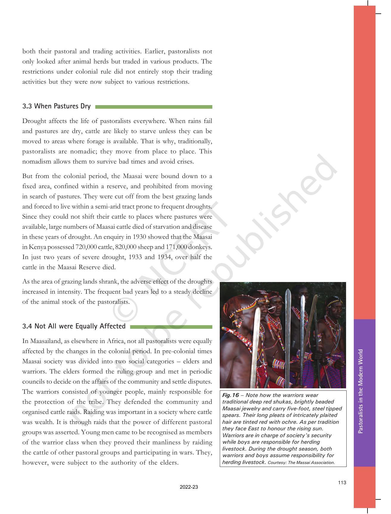 NCERT Book for Class 9 History Chapter 5 Pastoralists in the Modern World - Page 17