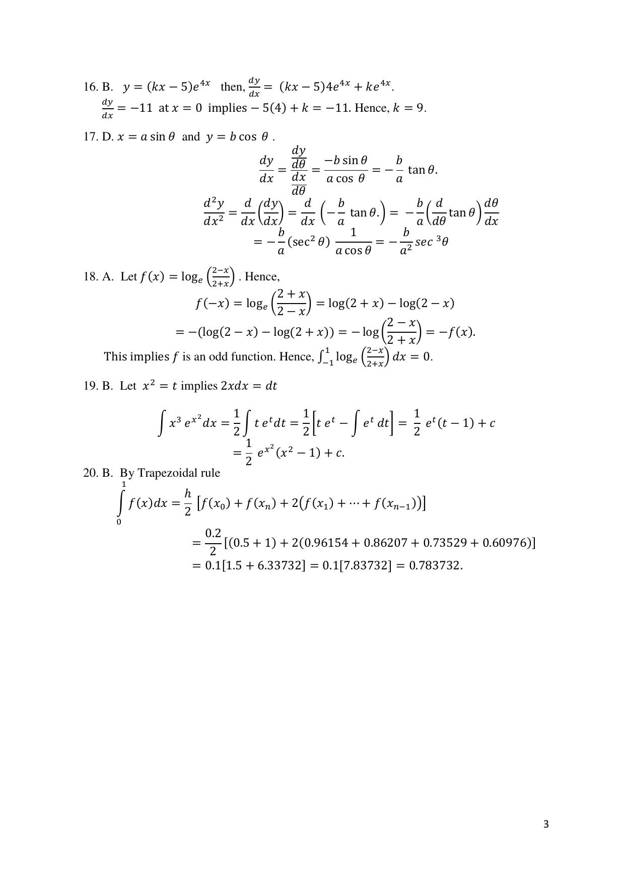 ACET  February 2020 Solution - Page 3