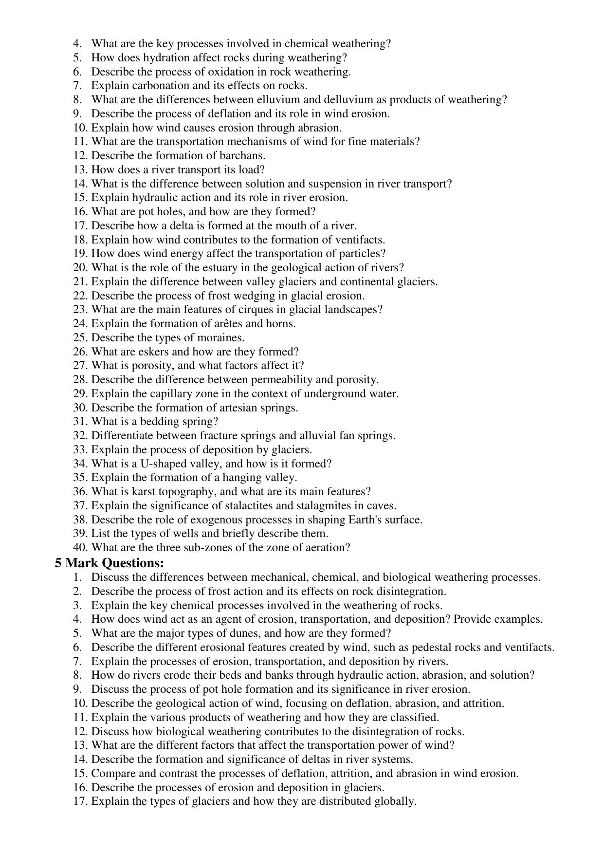 Karnataka 1st PUC Question Bank 2025 - Geology - Page 13