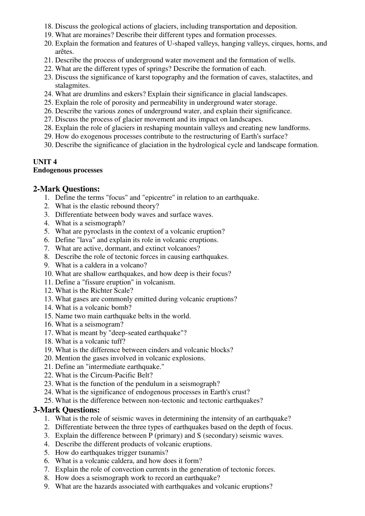 Karnataka 1st PUC Question Bank 2025 - Geology - Page 14