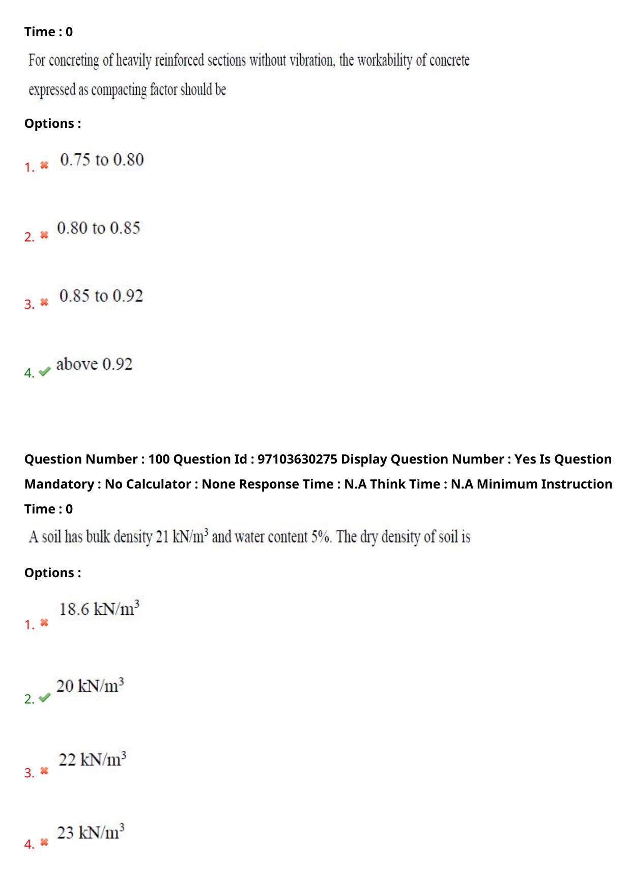 AP RCET 2024 Civil Engineering Question Paper - Page 60
