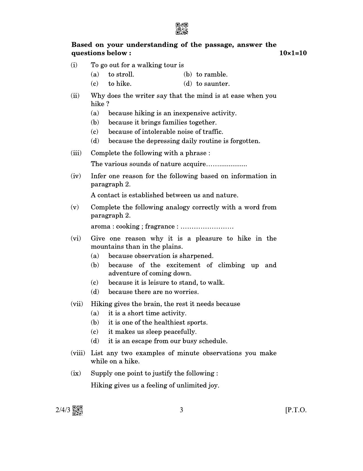 CBSE Class 10 2-4-3_English Language And Literature 2023 Question Paper - Page 3