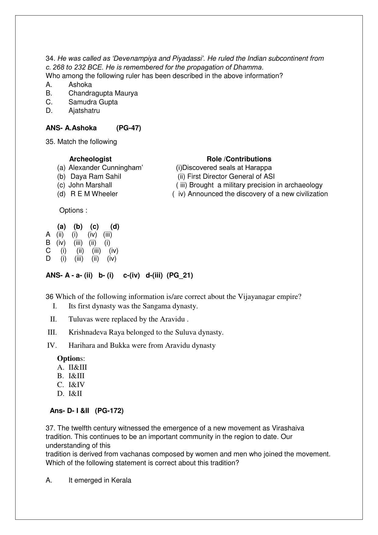 CBSE Class 12th History Sample Question Paper Answer Key 2021-22 - Page 7