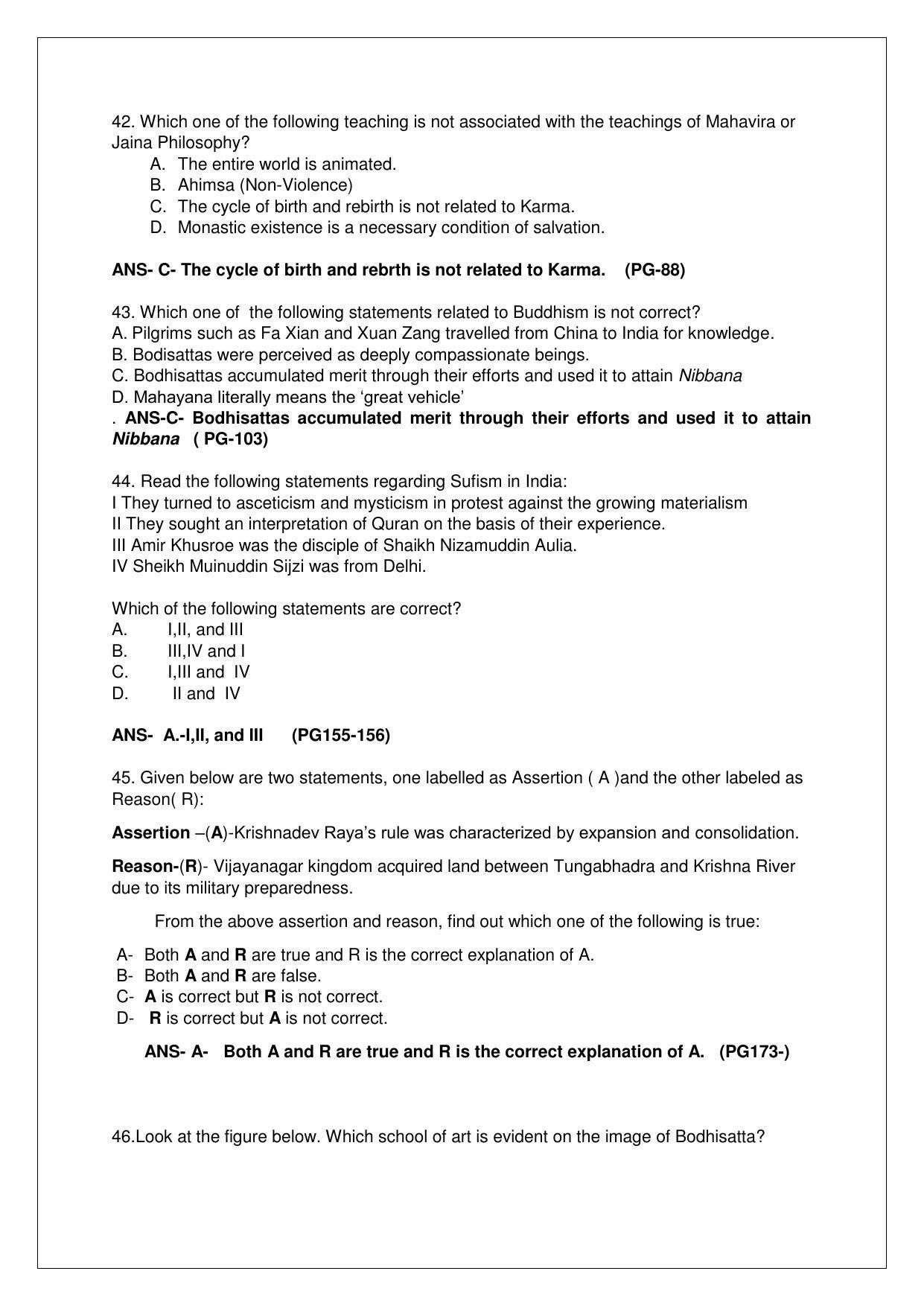 CBSE Class 12th History Sample Question Paper Answer Key 2021-22 - Page 9