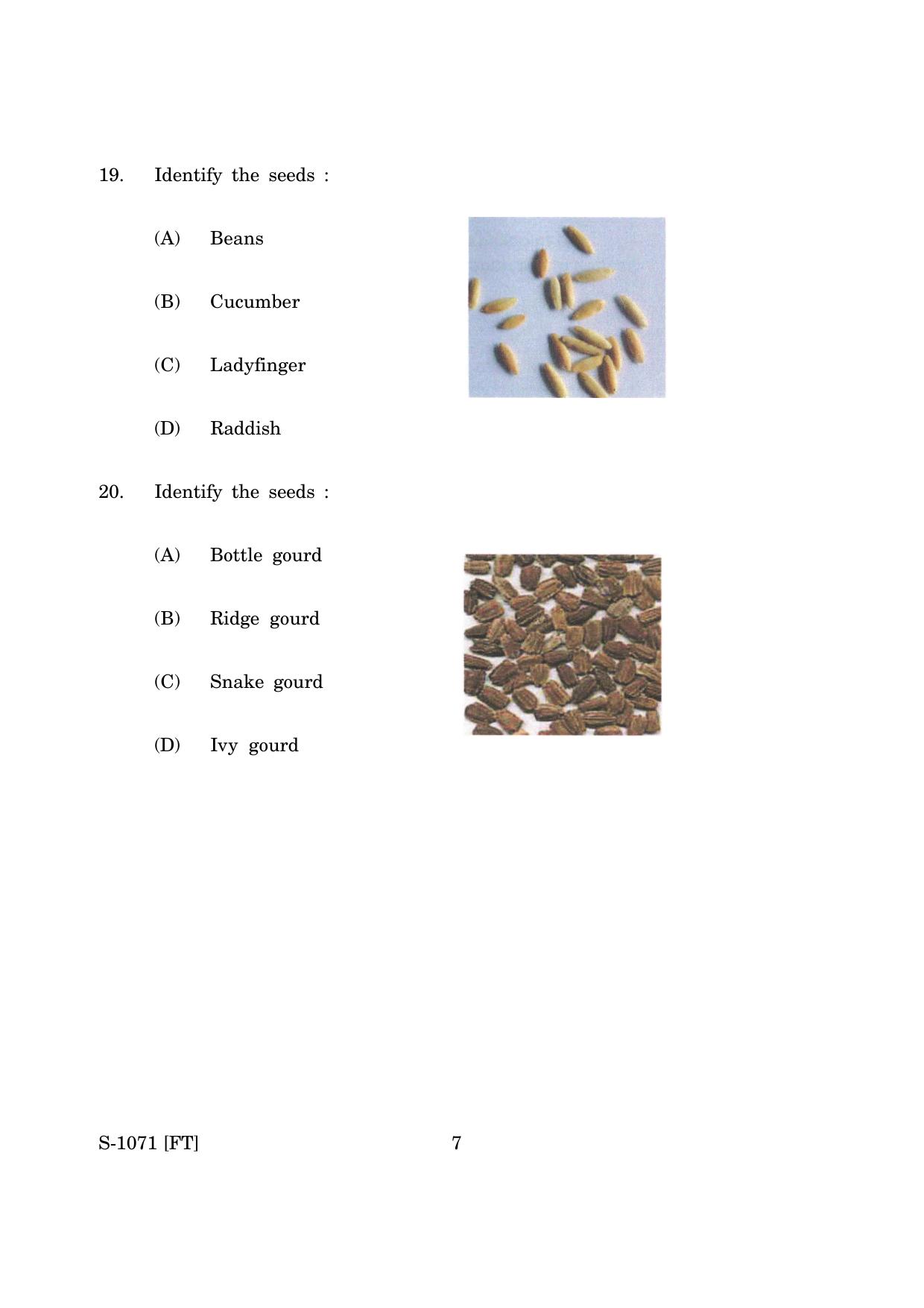 Goa Board Class 10 Home Vegetable Garden (November 2022) Question Paper - Page 7