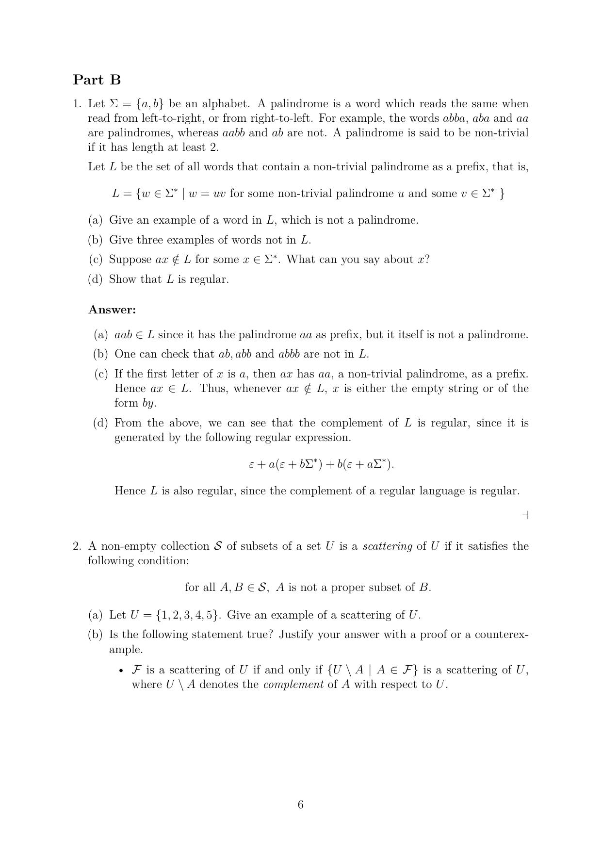 MSc/PhD Mathematics 2023 Solutions - Page 6