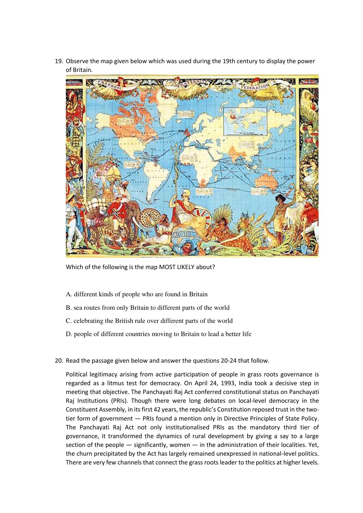 CBSE Class 10 Social Science Practice Questions 2021-22 - Page 7