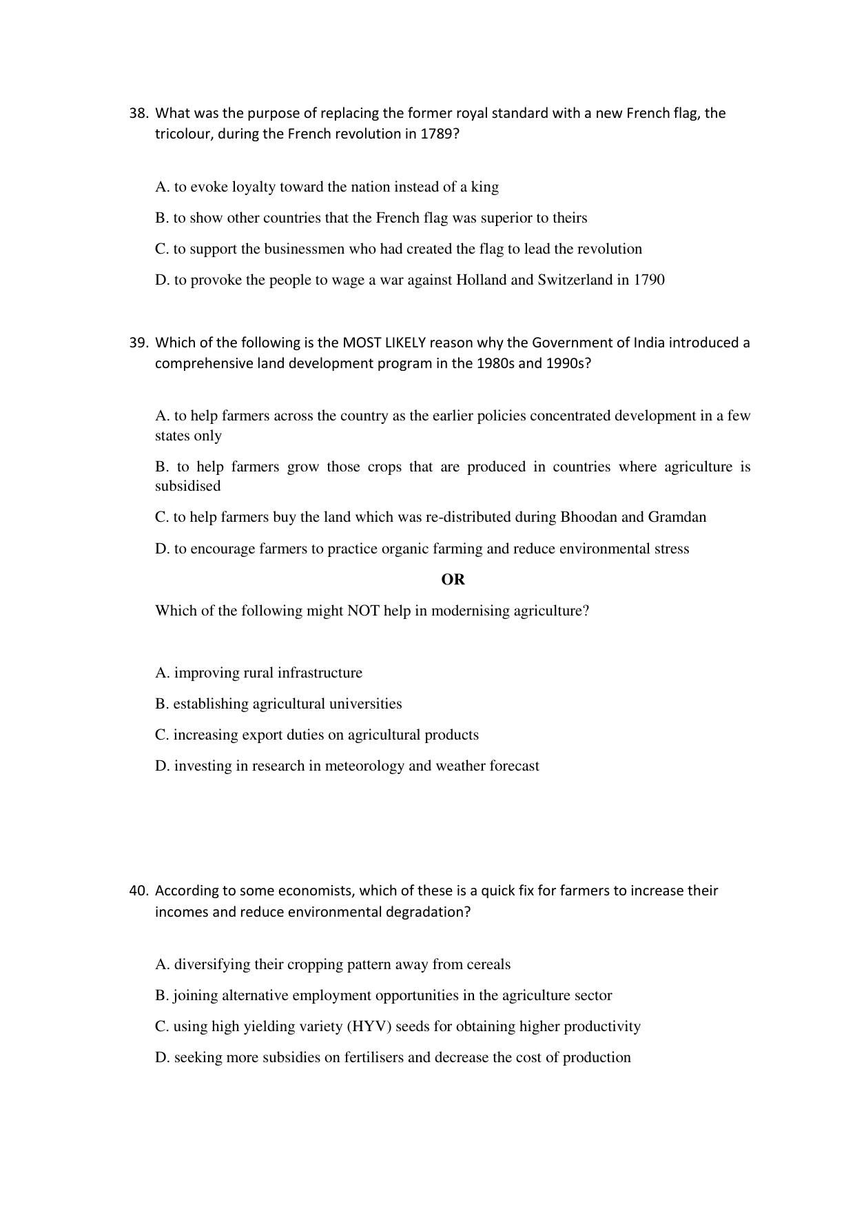 CBSE Class 10 Social Science Practice Questions 2021-22 - Page 14