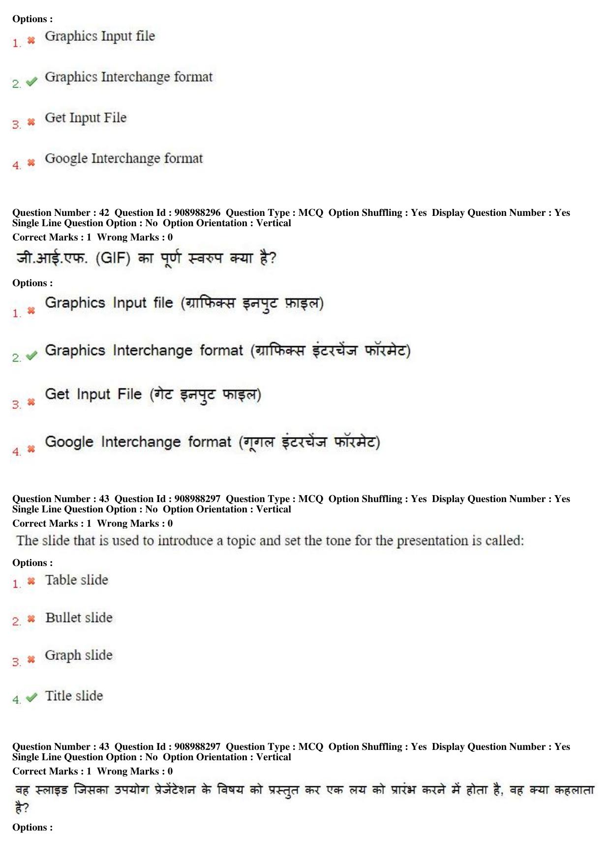 MP CPCT 28th Oct 2018 CPCT Question Paper Shift 2 - Page 28