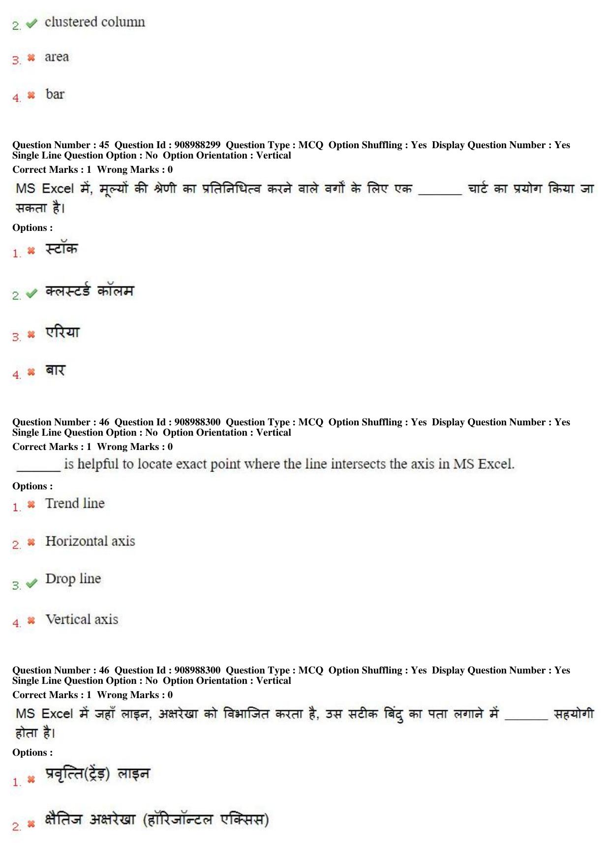 MP CPCT 28th Oct 2018 CPCT Question Paper Shift 2 - Page 30