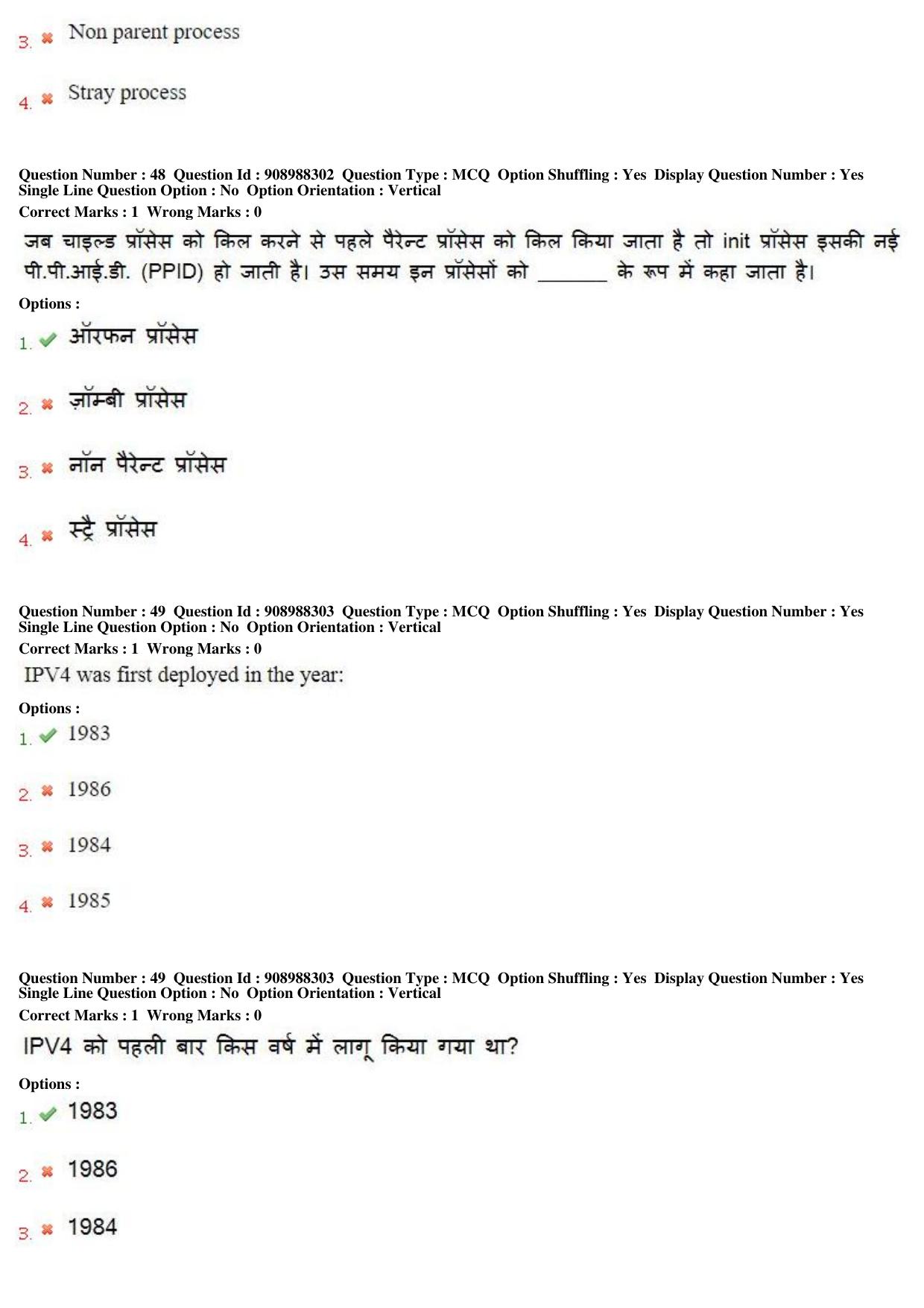MP CPCT 28th Oct 2018 CPCT Question Paper Shift 2 - Page 32