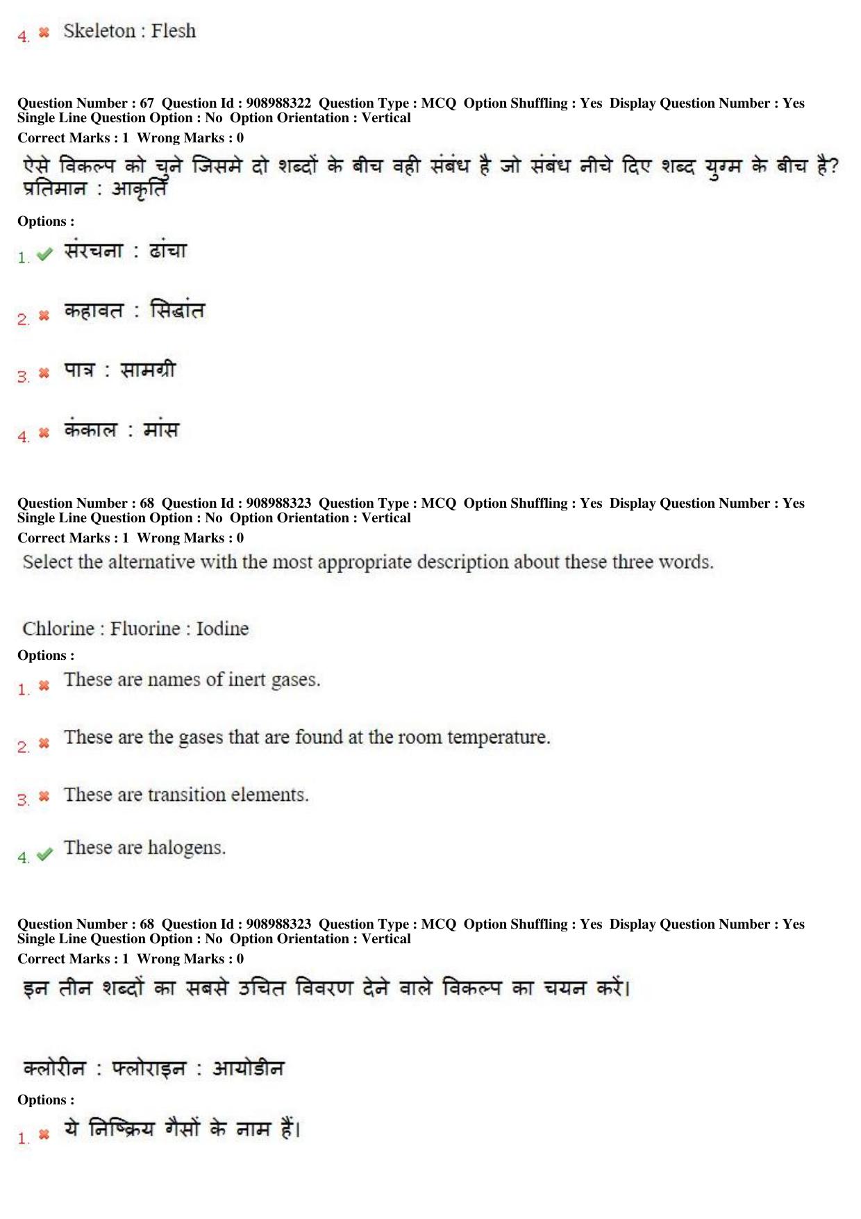 MP CPCT 28th Oct 2018 CPCT Question Paper Shift 2 - Page 48