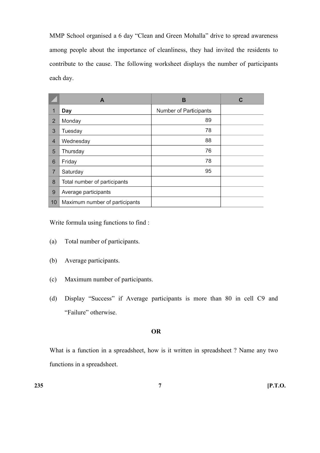 CBSE Class 10 235 Elements of Bookkeeping & Accountancy (Commerce) 2018 Question Paper - Page 7