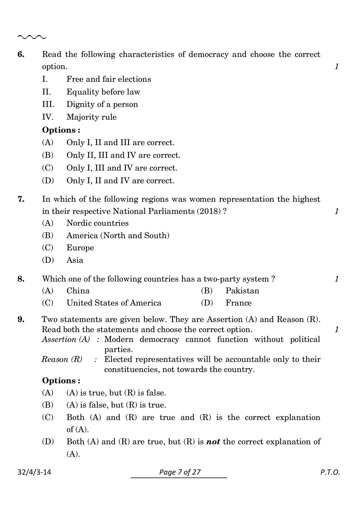 CBSE Class 10 32-4-3 Social Science 2024 Question Paper - Page 7