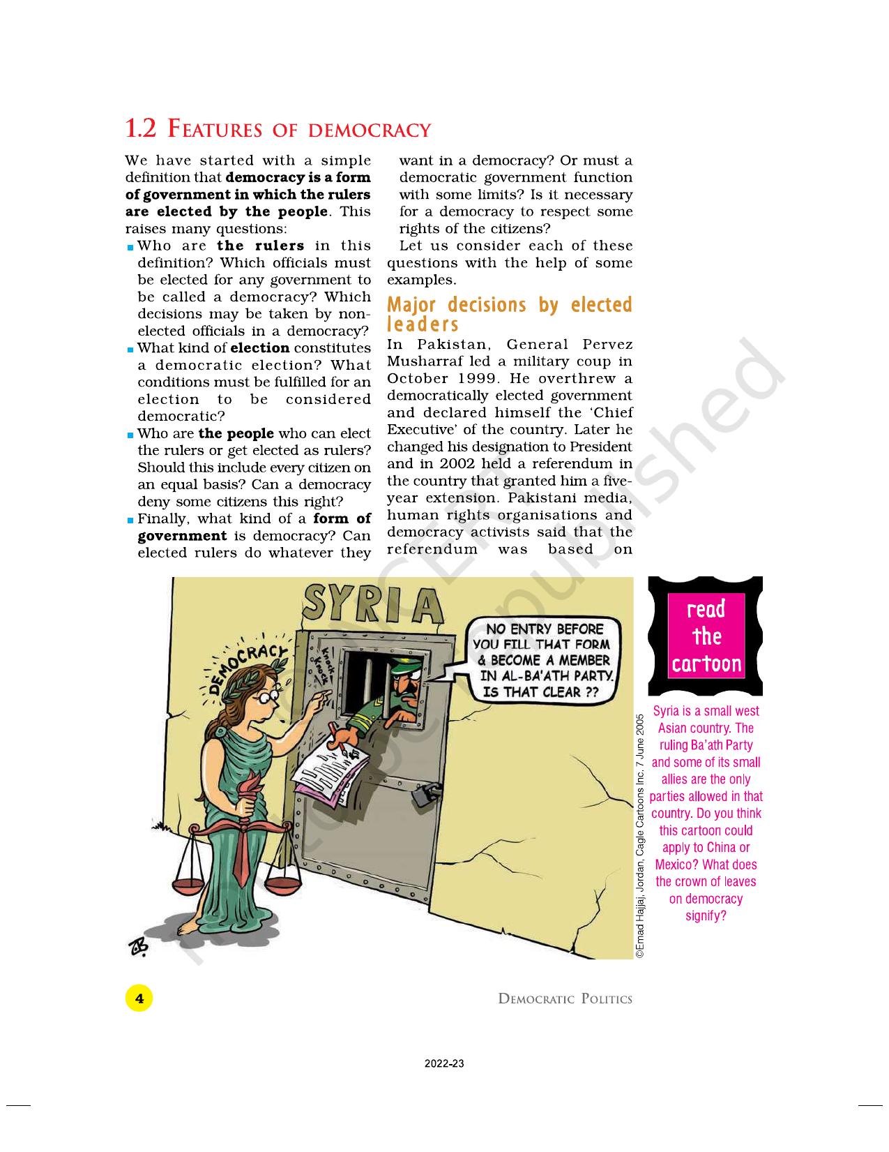 NCERT Book for Class 9 Civics Chapter 2 What is Democracy? Why Is Democracy? - Page 4