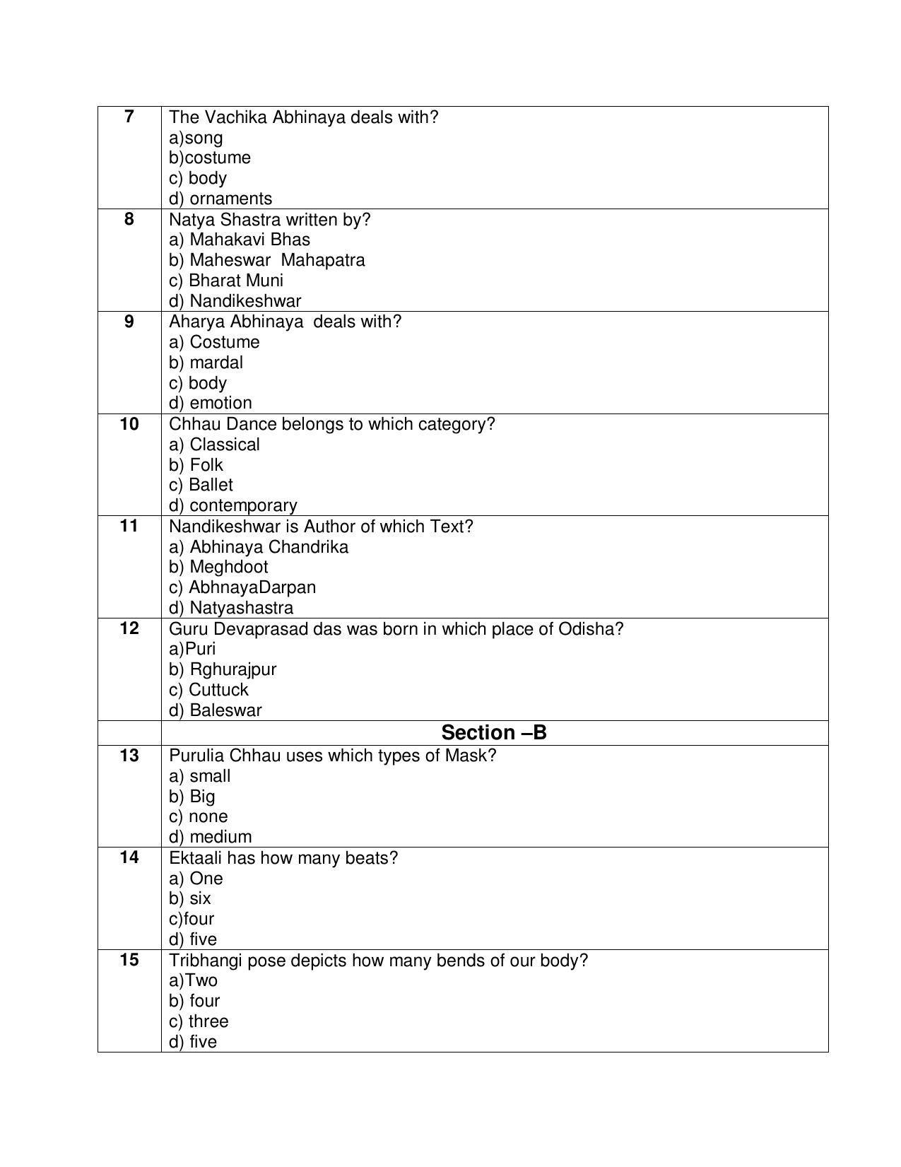 CBSE Class 12 Odia Sample Paper 2021-22 - Page 2