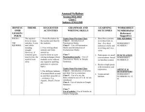 Edudel Class 7 English (English Medium) Syllabus 2025