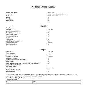 CUET 2023 Domestic Shift 3 Question Paper - 15 June 2023