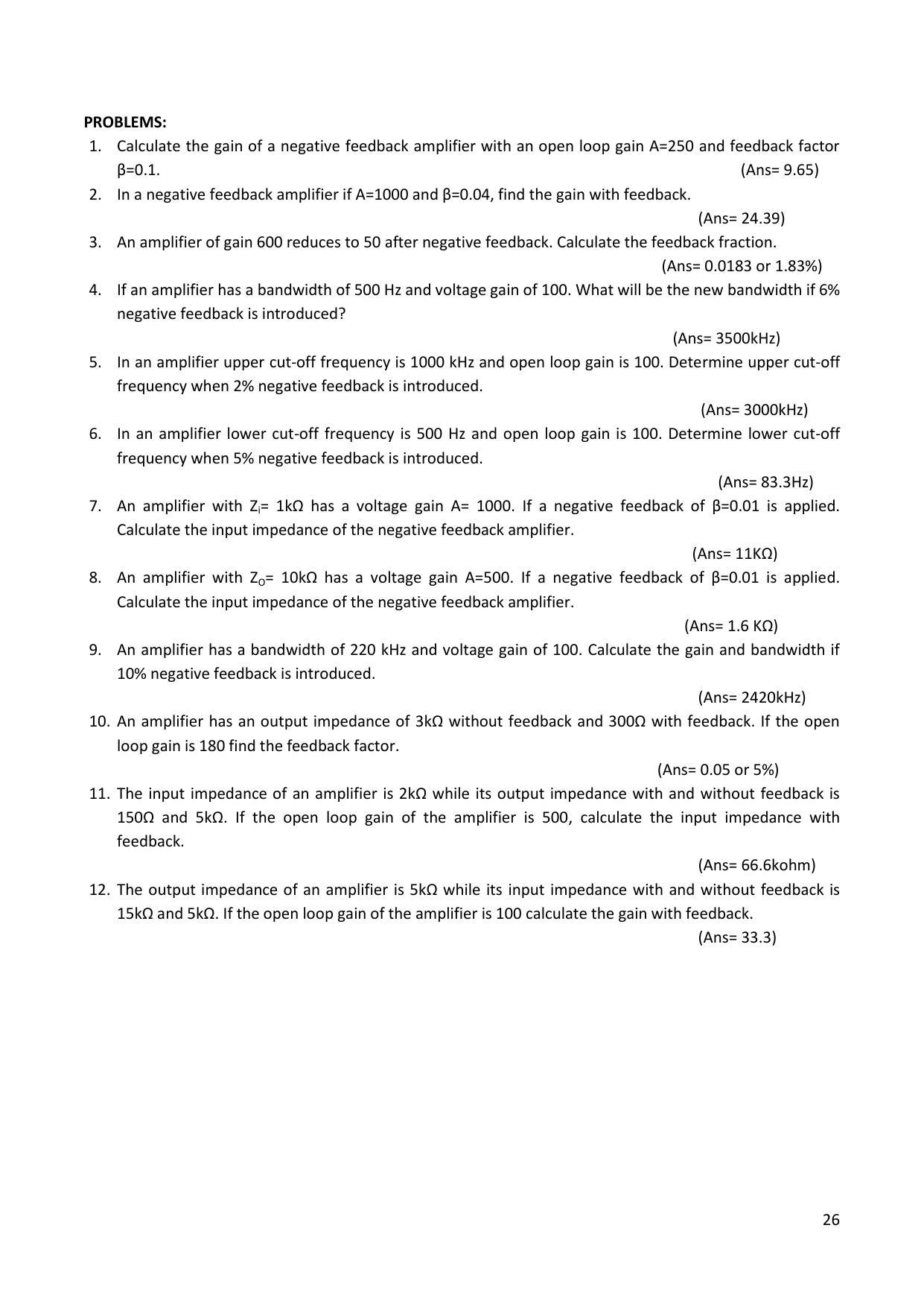 Karnataka 2nd PUC Question Bank for Electronics - Page 26
