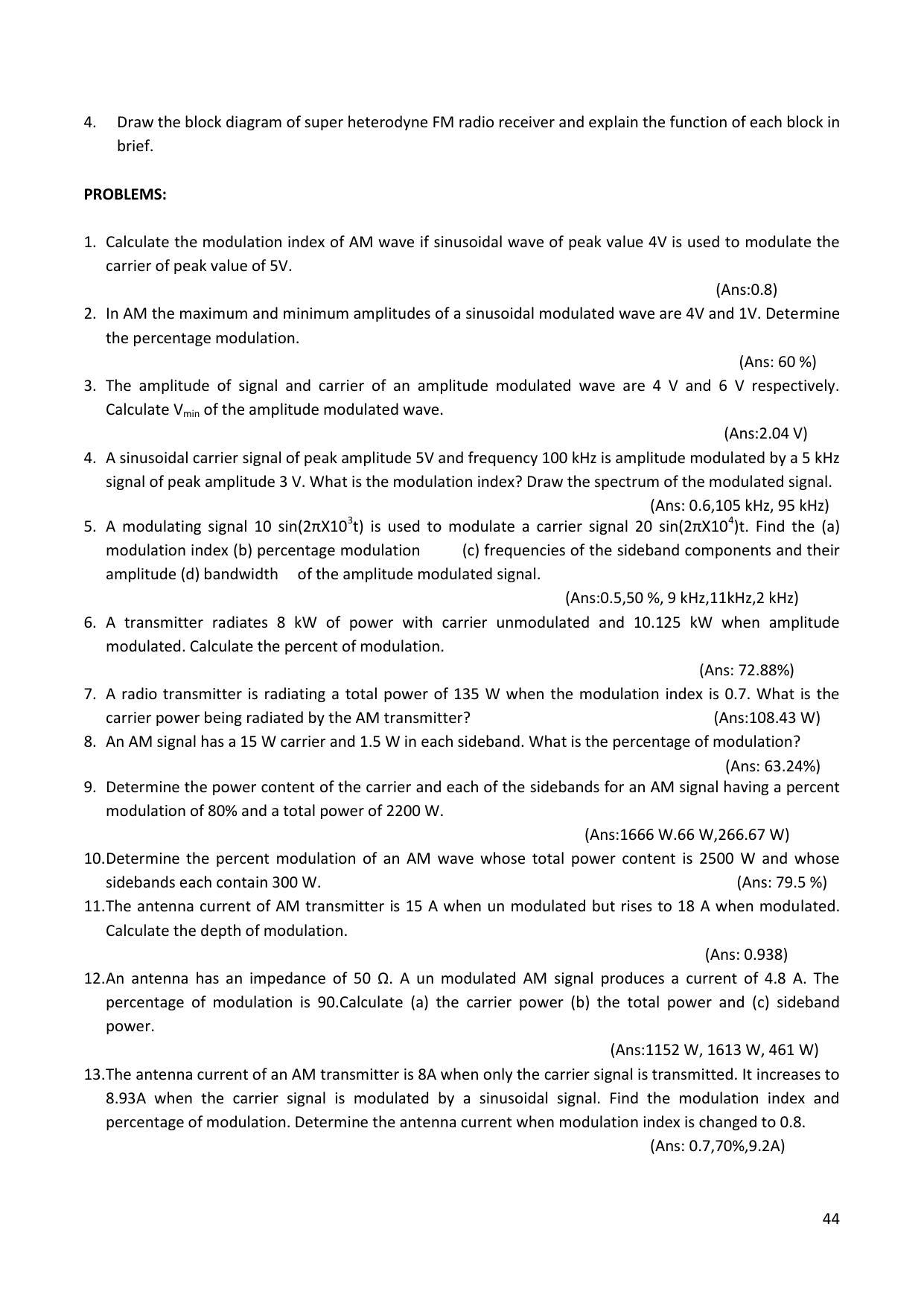 Karnataka 2nd PUC Question Bank for Electronics - Page 44