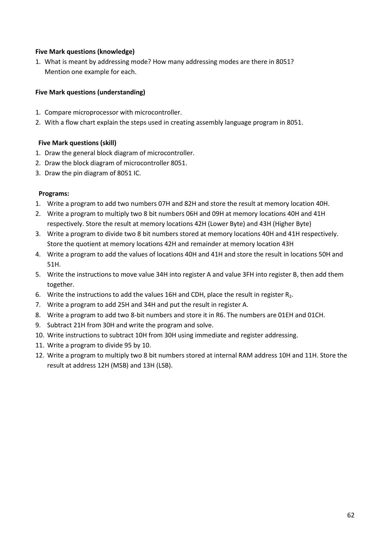 Karnataka 2nd PUC Question Bank for Electronics - Page 62