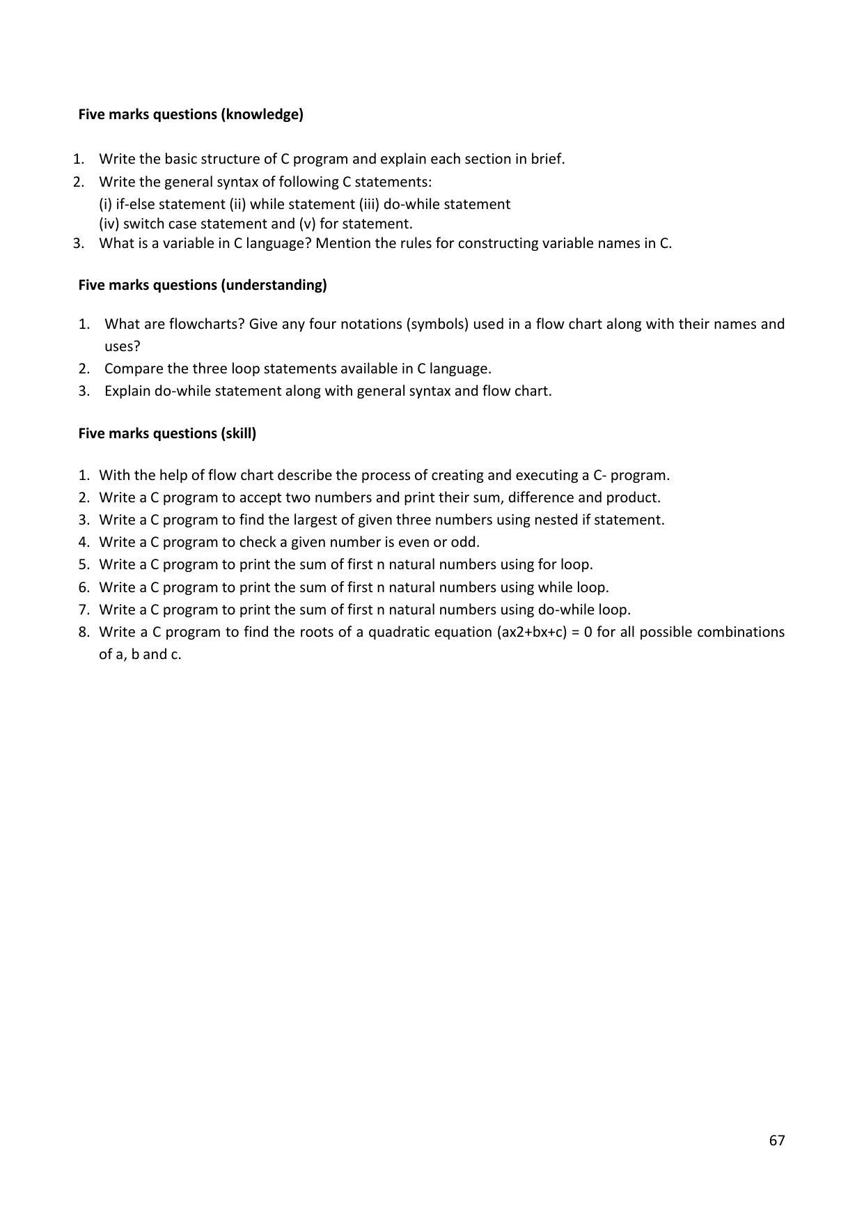 Karnataka 2nd PUC Question Bank for Electronics - Page 67