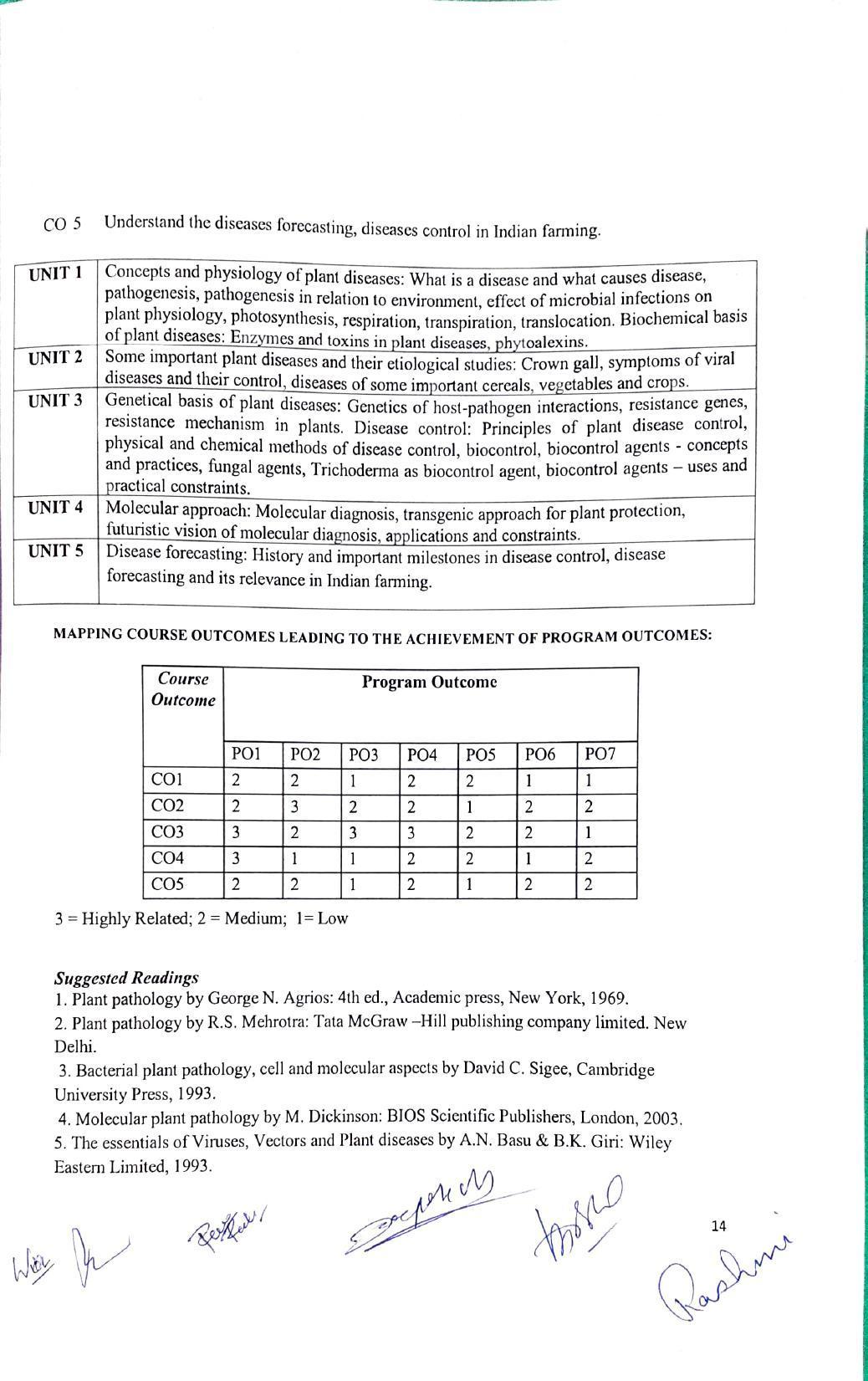JECRC Jaipur M.Sc -Microbiology Syllabus - Page 14
