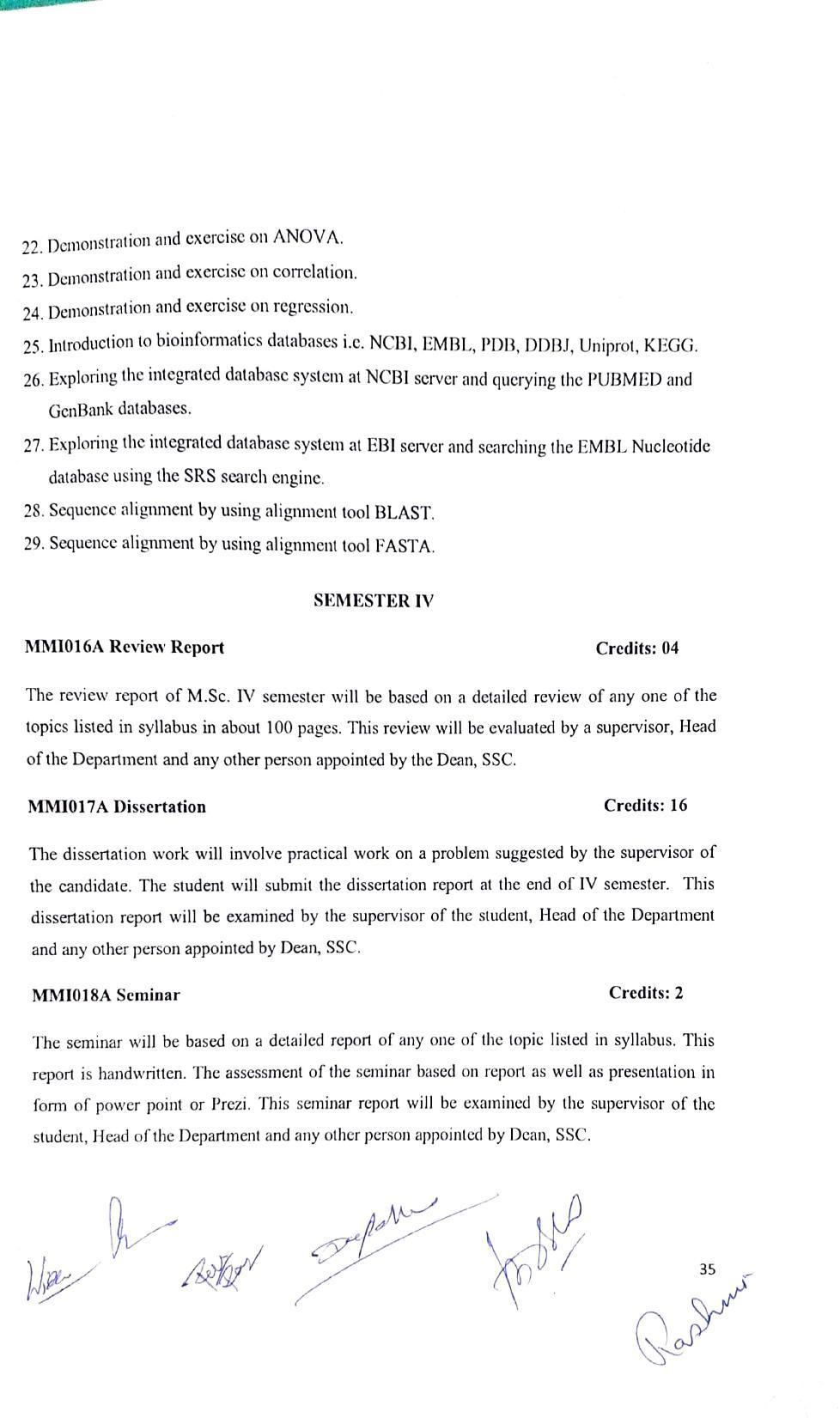 JECRC Jaipur M.Sc -Microbiology Syllabus - Page 35