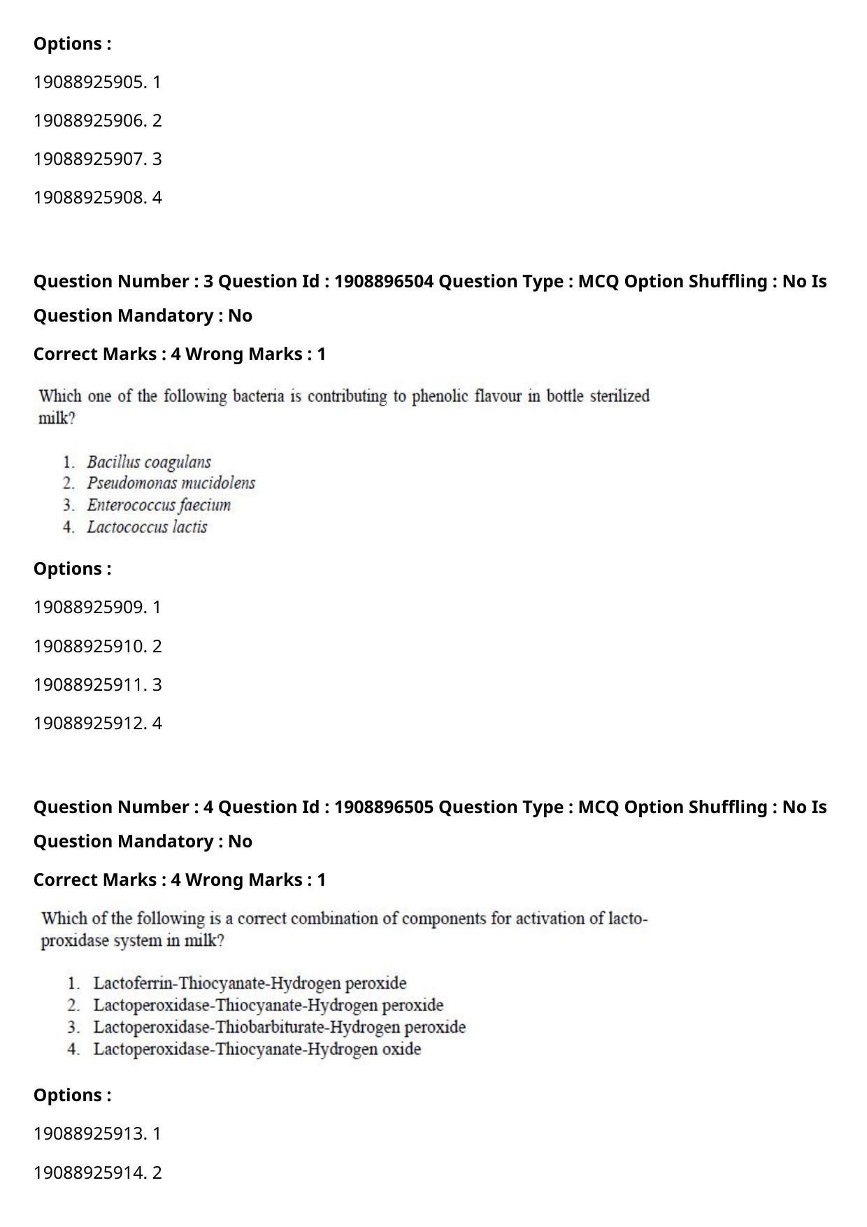 ICAR AIEEA PG 2021 DAIRY SCIENCE Question Paper - Page 3