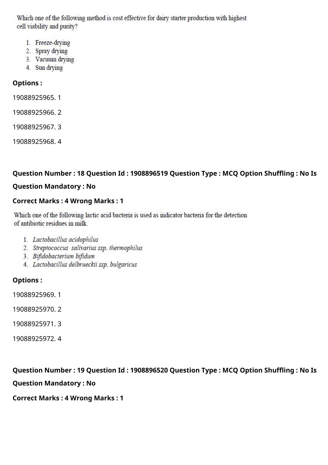 ICAR AIEEA PG 2021 DAIRY SCIENCE Question Paper - Page 10