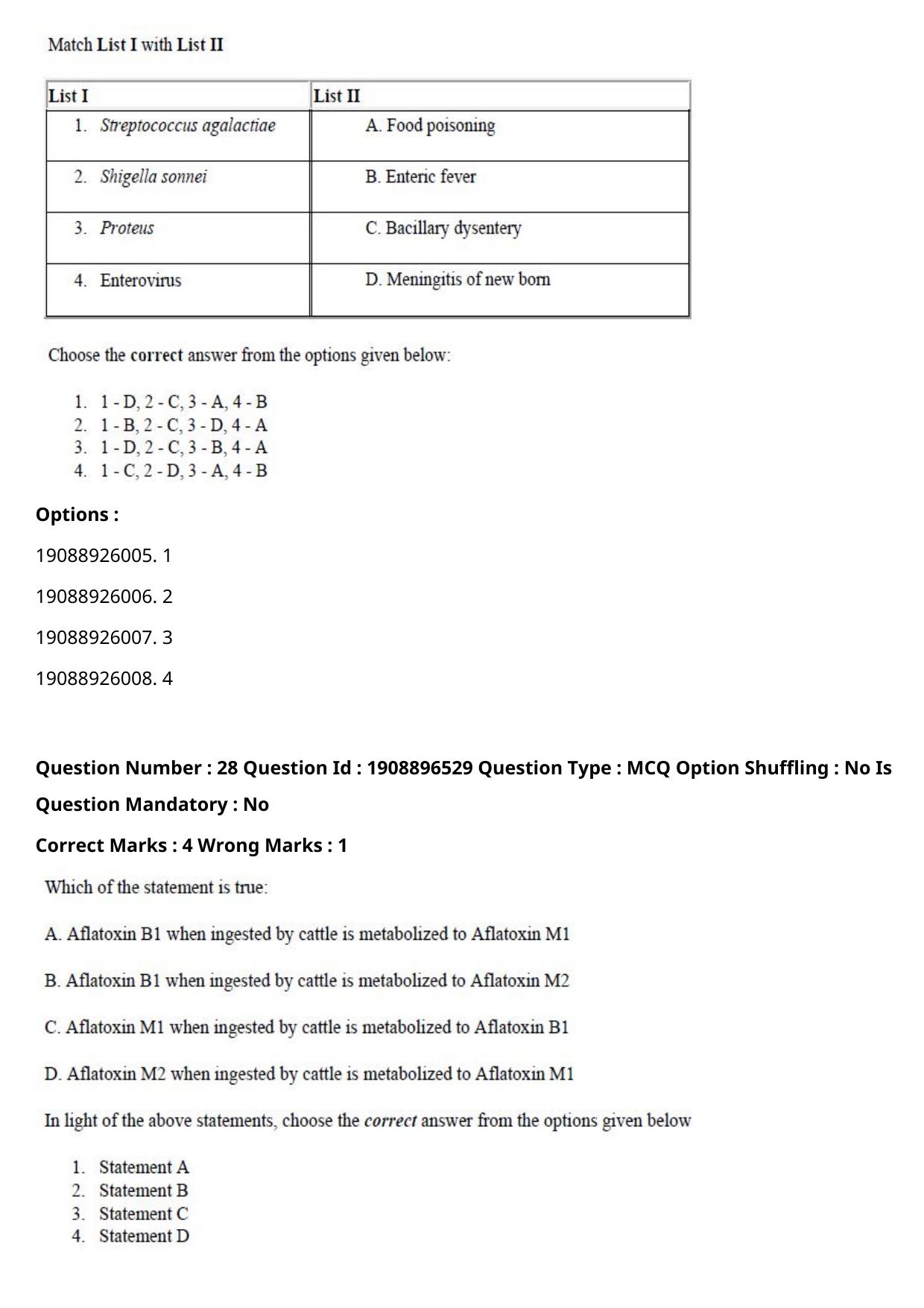 ICAR AIEEA PG 2021 DAIRY SCIENCE Question Paper - Page 15