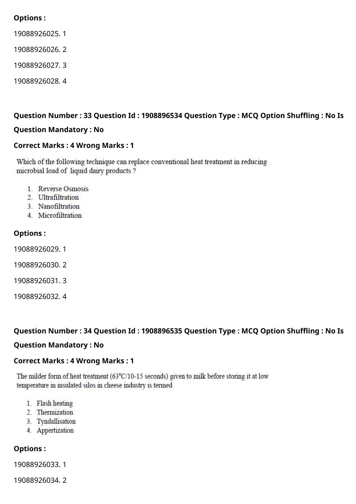 ICAR AIEEA PG 2021 DAIRY SCIENCE Question Paper - Page 18