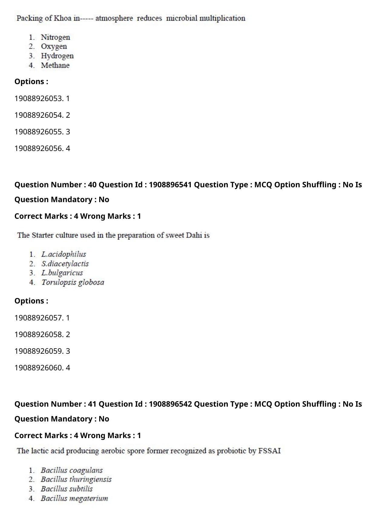 ICAR AIEEA PG 2021 DAIRY SCIENCE Question Paper - Page 21
