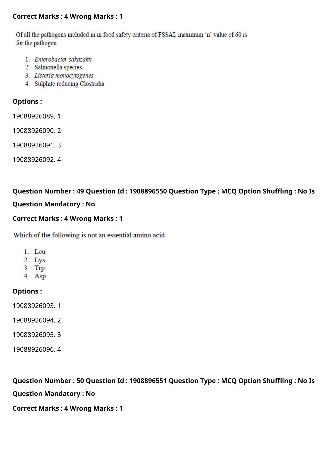 ICAR AIEEA PG 2021 DAIRY SCIENCE Question Paper - Page 25