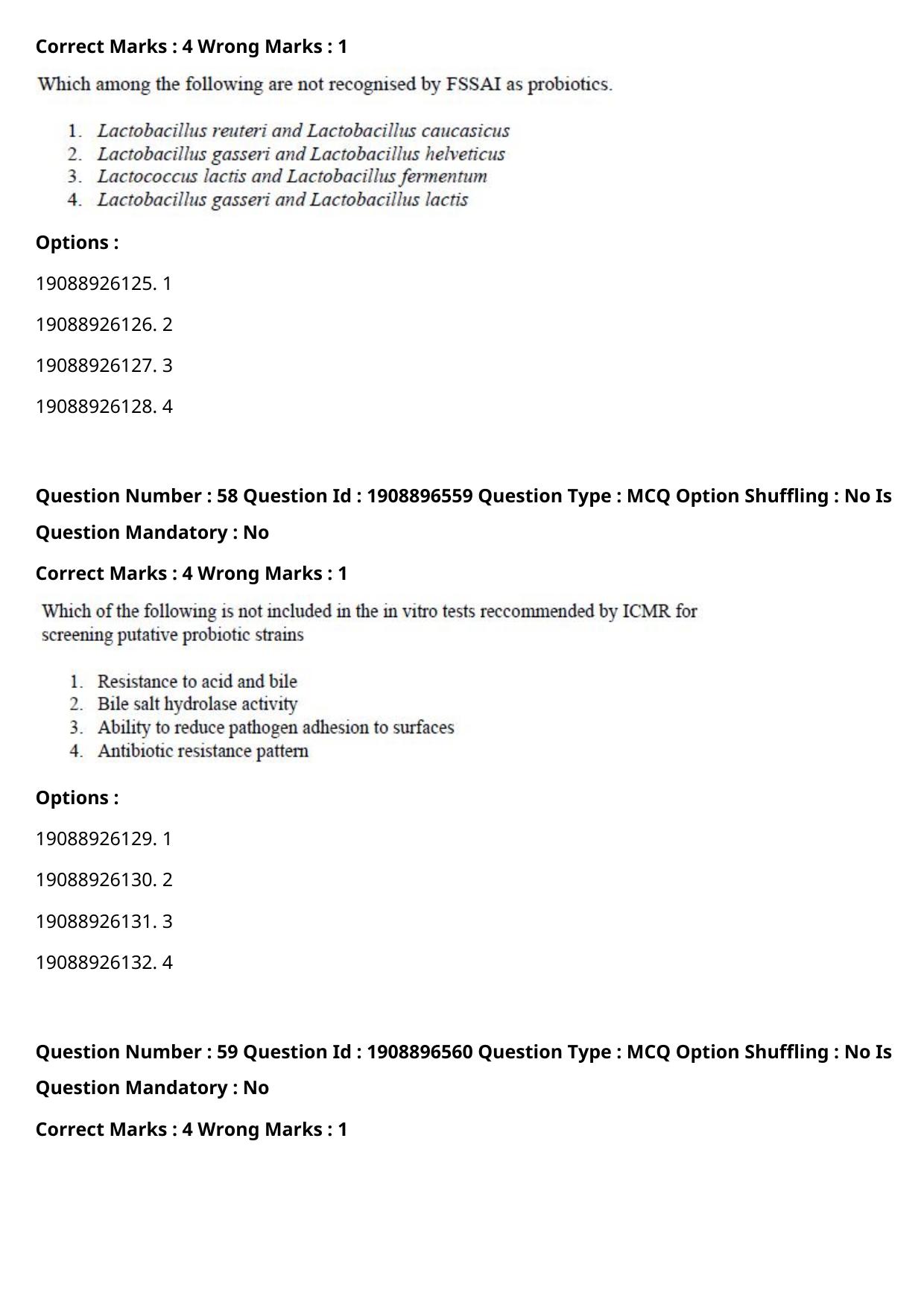 ICAR AIEEA PG 2021 DAIRY SCIENCE Question Paper - Page 29