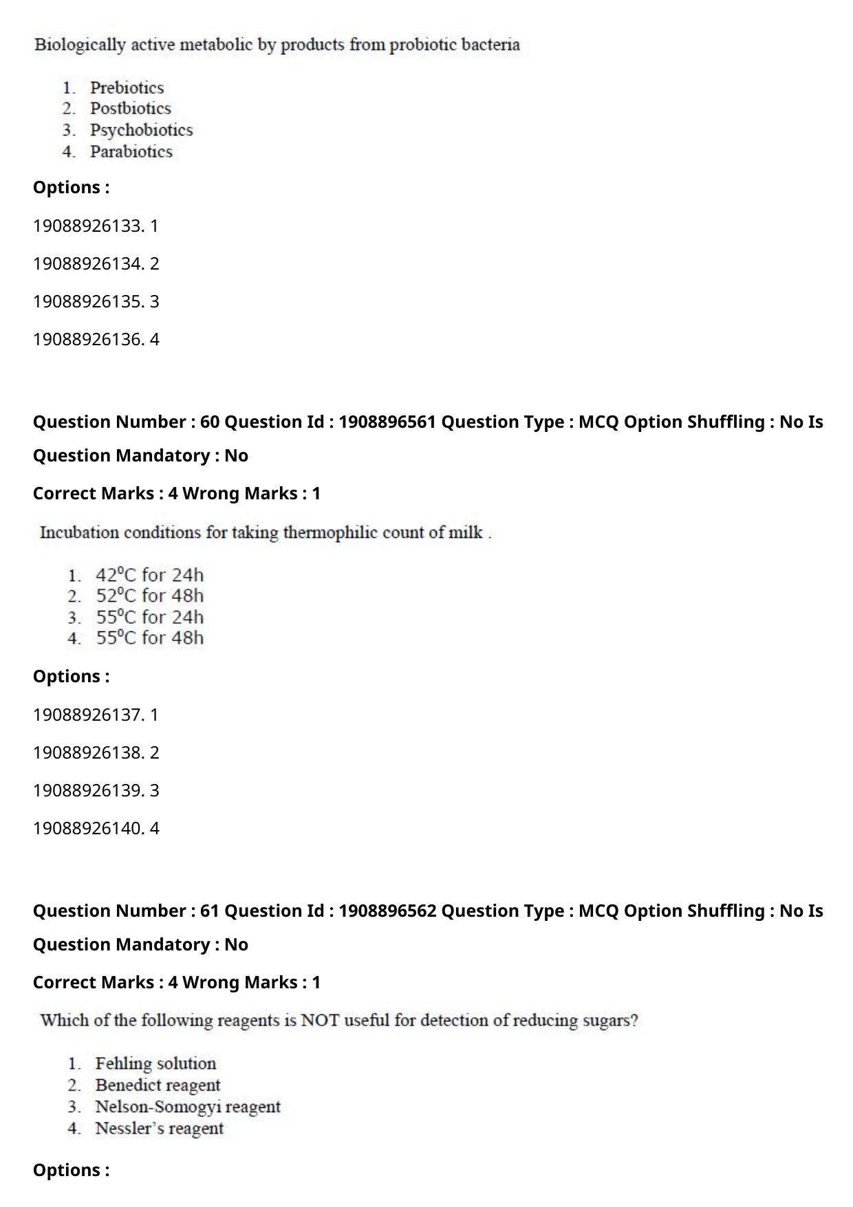 ICAR AIEEA PG 2021 DAIRY SCIENCE Question Paper - Page 30