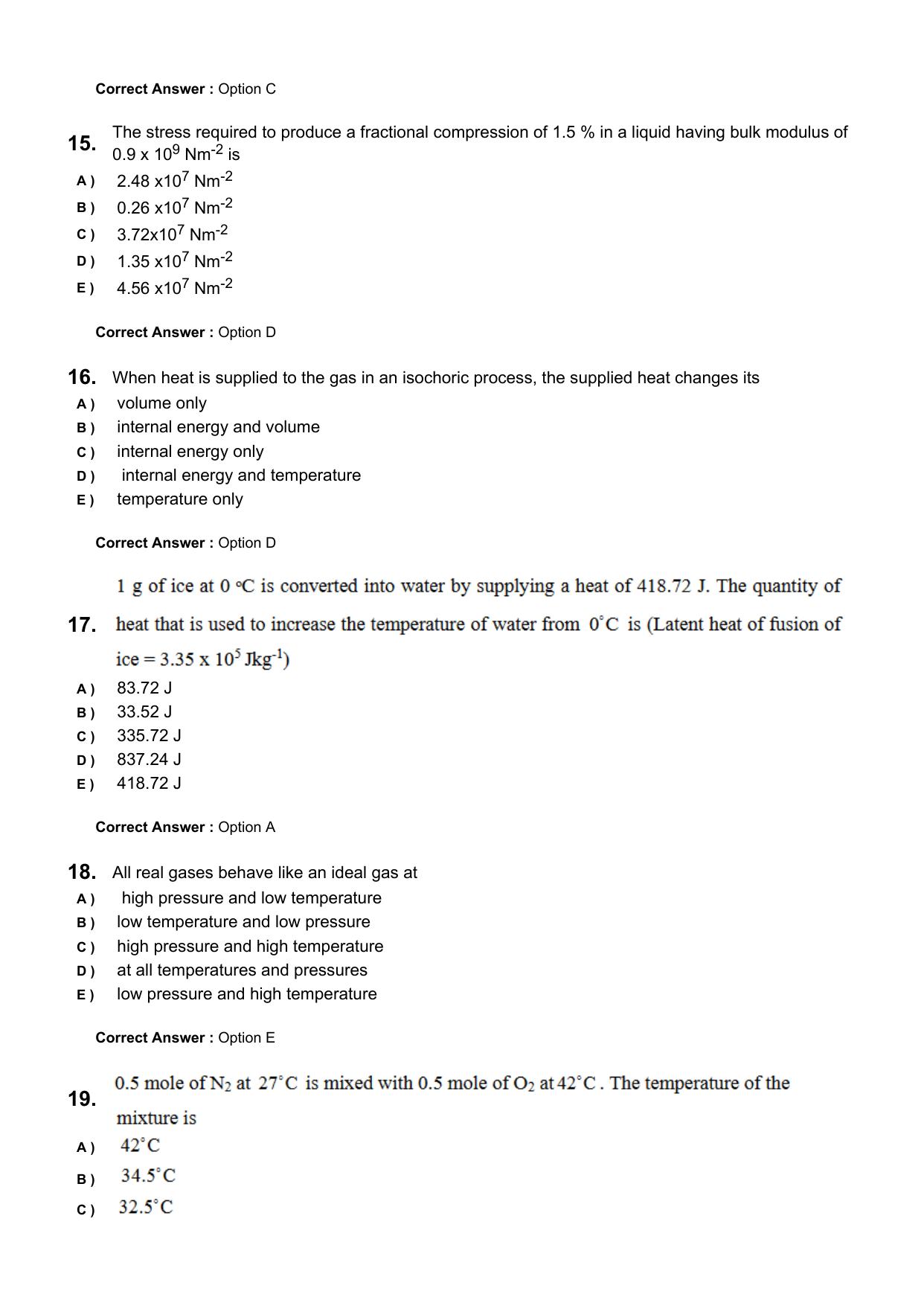 KEAM 2024 June 6 Question Paper with Answer Key - Page 4