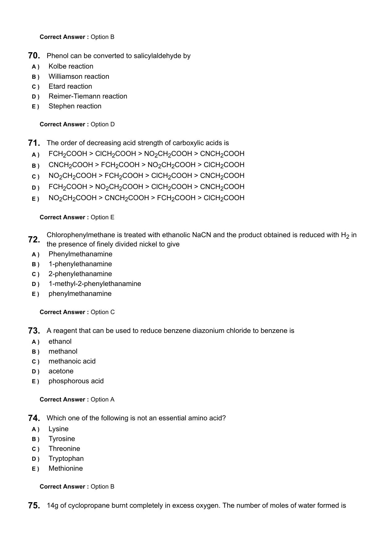 KEAM 2024 June 6 Question Paper with Answer Key - Page 16