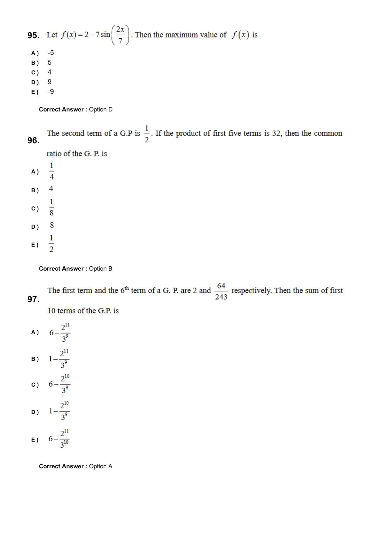 KEAM 2024 June 6 Question Paper with Answer Key - Page 22