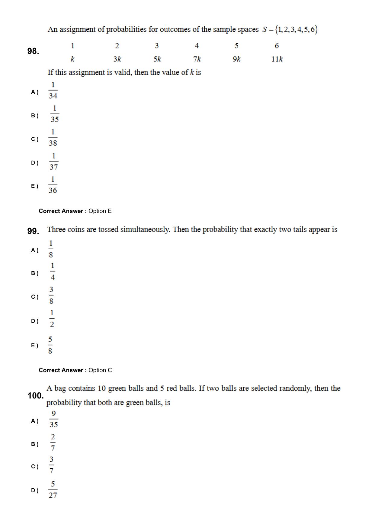 KEAM 2024 June 6 Question Paper with Answer Key - Page 23