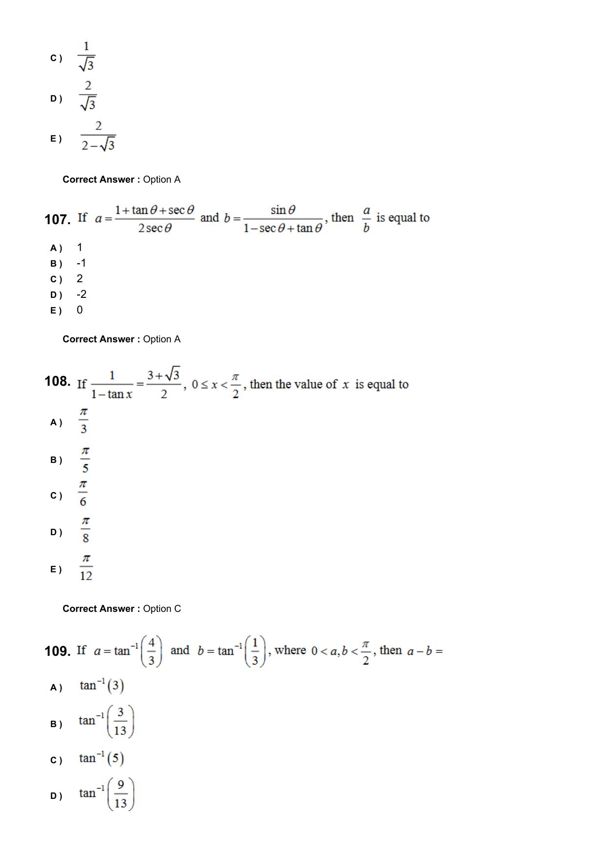 KEAM 2024 June 6 Question Paper with Answer Key - Page 26
