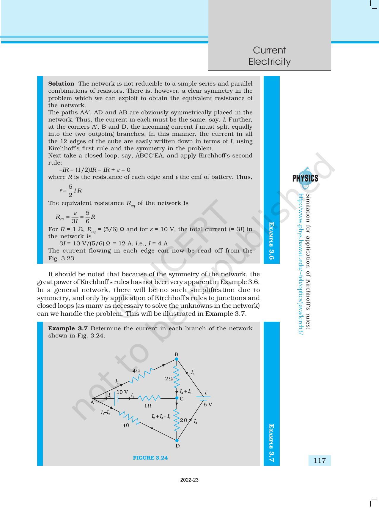 NCERT Book for Class 12 Physics Chapter 3 Current Electricity - Page 25