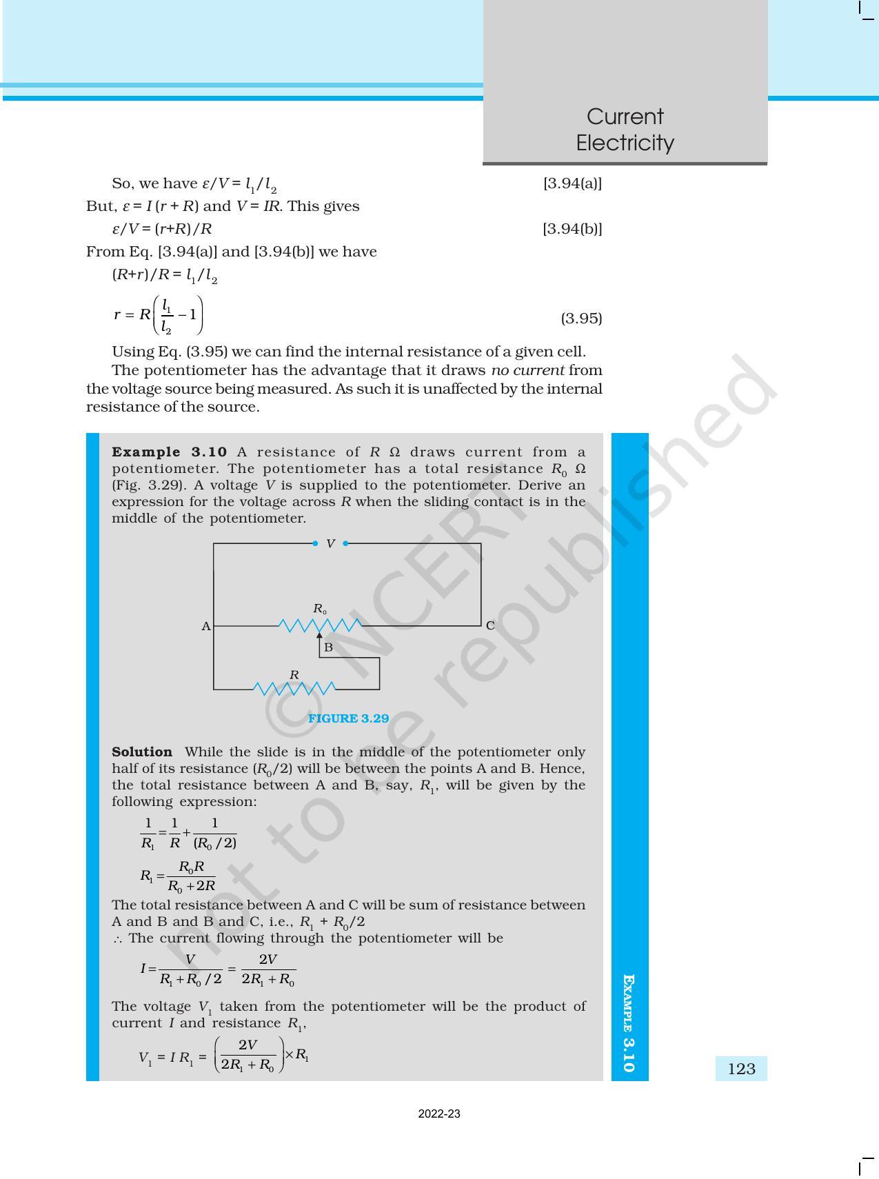 NCERT Book for Class 12 Physics Chapter 3 Current Electricity - Page 31