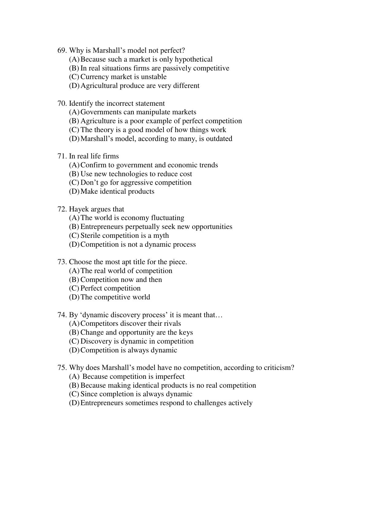 OJEE 2015 MBA Question Paper - Page 12