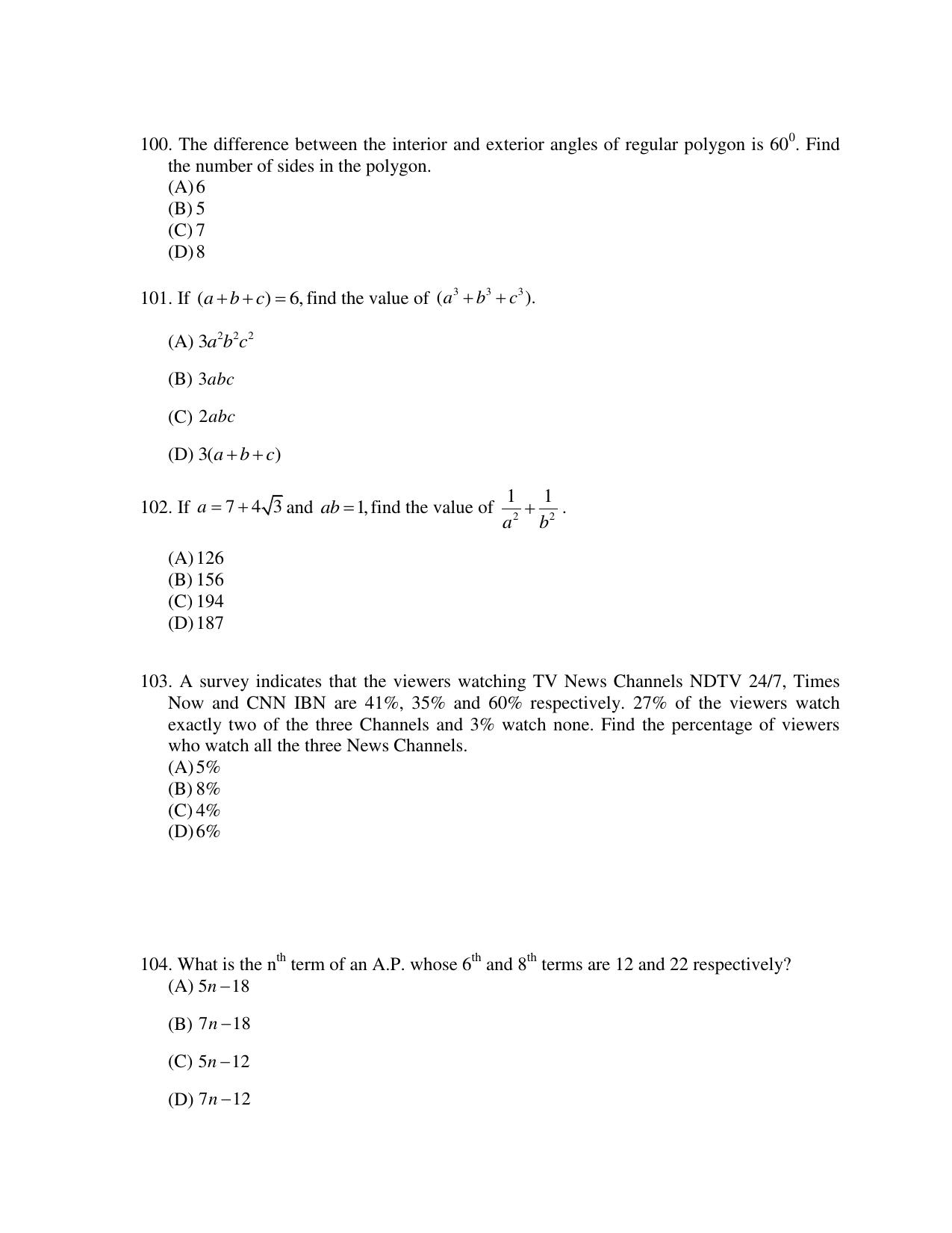 OJEE 2015 MBA Question Paper - Page 18